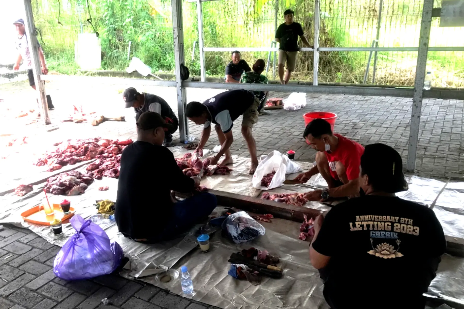 Penyembelihan Hewan Qurban Idul Adha 1446 H di PT Wijaya Prawira Perkasa